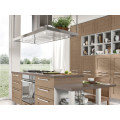 Popular for the market american style white oak solid wood kitchen cabinet